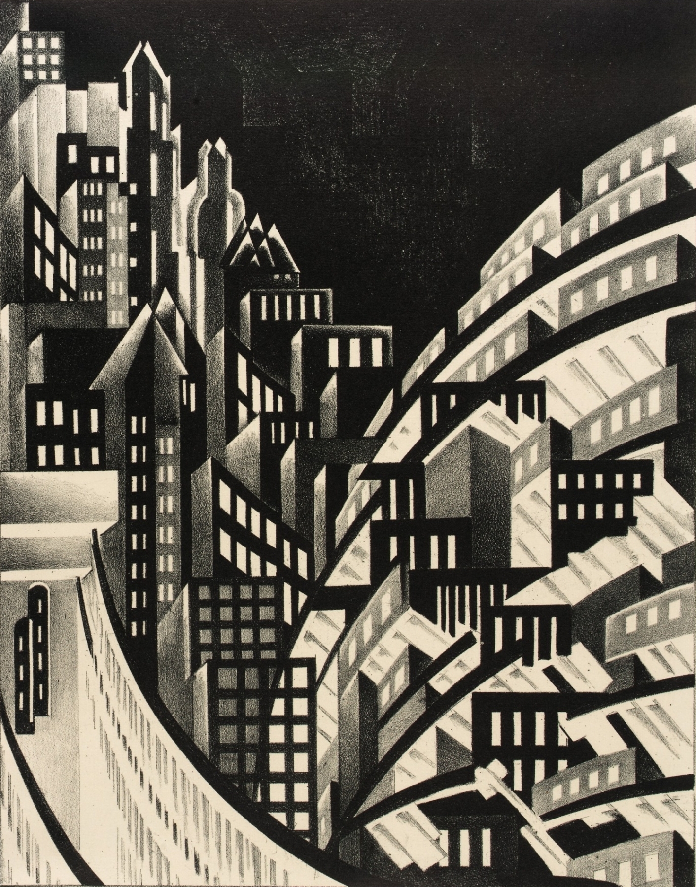 Lozowick,&nbsp;New York, 1923